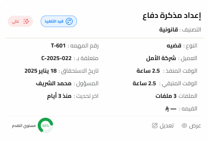 إدارة المهام
